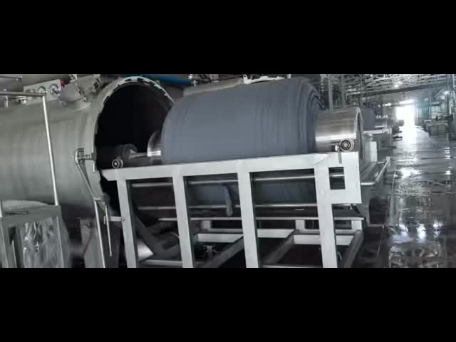 Low Consumption Eco Friendly Horizontal Dyeing Machine Beam Continuous Dyeing Machine