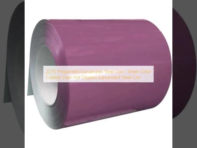 Z275 Prepainted Galvanized Steel Coil / Sheet Color Coated Steel Hot Dipped Galvanized Steel Coil