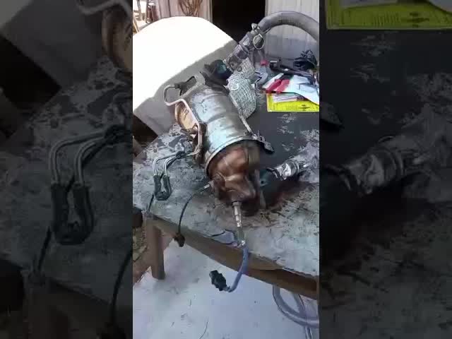 Máquina de limpeza de DPF de 105 kg para filtros de carros a diesel limpa e funcional