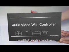 China Digital Signage Video Wall Controller with 4x HDMI 2.0 Output Interfaces and Fast 6ms Response Time supplier