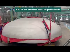 3400mm Diameter Stainless Steel Vessel Head, Elliptical Dish End