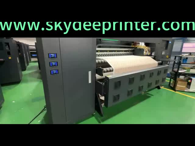 Moisturizing Mode Textile Printing Machine Fully Sealed And Automatic Moisture Retention For Fabric Thickness 0-50mm