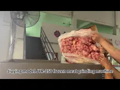 Heavy Duty Frozen Meat Grinding Machine JYR-250 For Meat Processing Industrial