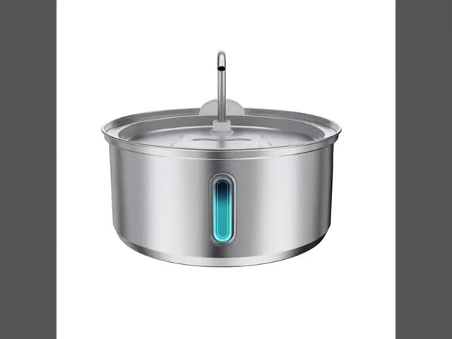 Pet Water Dispenser With Filter CE FCC ROHS IP68 Certified 5V ≥ 1.5A Adapter Suitable