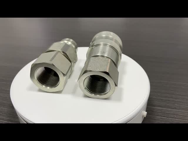 ISO16028 フラットフェイス2ポート 水力速配合器 ハンマー・クラッシング・マシン 掘削機用水力速配合器