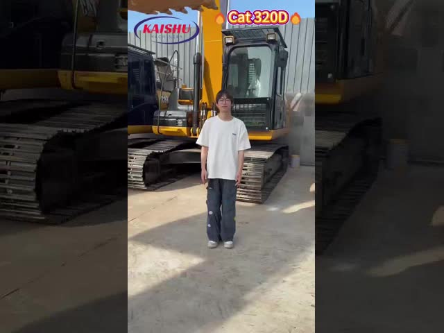重荷 20000 KG 810 作業時間の CAT 320d エグバレーターを使用