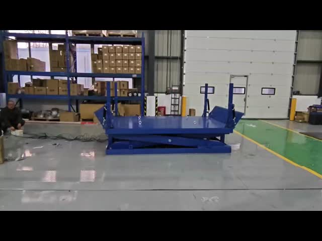 Electric Hydraulic Scissor Lift Table / Platforms Tailored Dimensions Load Capacity Customizable