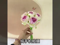 インス様式の花の花で 花瓶や手持ちの花束 バレンタインデー写真撮影や誕生日プレゼント飾り