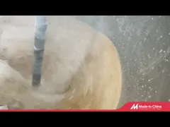 4 Legged Double Walled Ice Cream Cone Production Line High Speed Batter Mixer