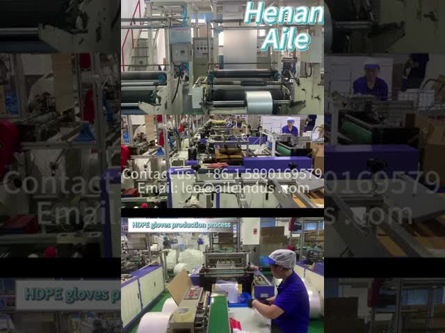 プラスチックポリエチン HDPE PE 透明 病院や家庭用 使い捨て手袋