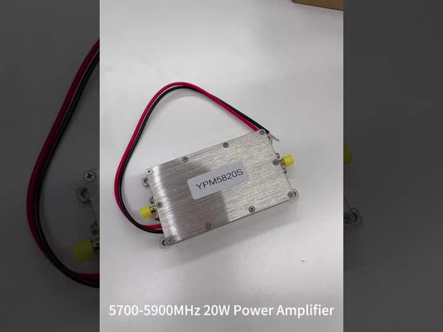 20W 5.8G 24V パワー増幅器 PA 43dBm 5700-5900MHzのWIFI信号ブースター