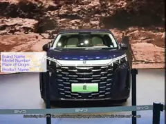 High Speed Electric Vehicle 5 Door 7 Seat BYD Xia MPV New Energy Hybrid Gas Car