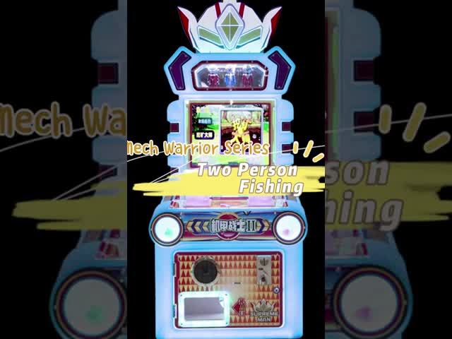 コインマネジメント メック戦士 2人釣りジョイスティック 子供向けアケードゲーム