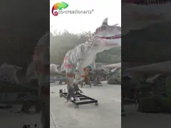 Parque de atracciones de tamaño natural de Animatronic Carnotaurus For del modelo del dinosaurio del dinosaurio Animatronic