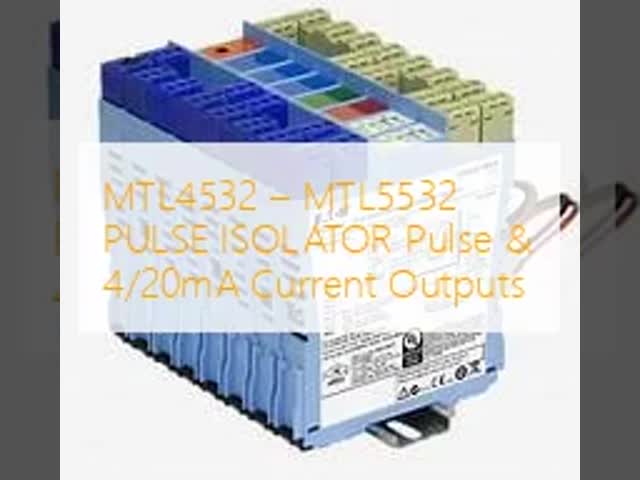 MTL4532 – MTL5532 パルスアイソレータ パルスおよび4/20mA電流出力
