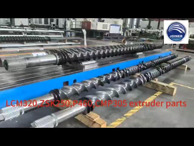 Boa resistência à abrasão Extrusores de parafusos duplos eixos para produção de PP, PE