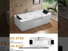 China Multi-Layer Composite Technology for Durable Acrylic Free Standing Bathtubs Custom Shapes Available supplier