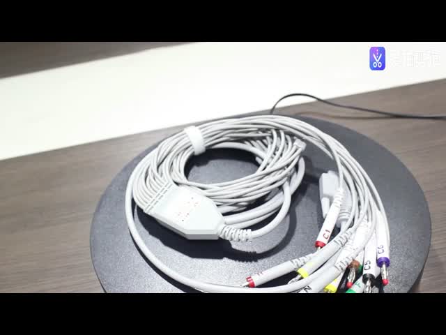 TPU Coated Ekg Ecg Cable Medical Materials For Dongjiang Biocare Nihon Kohden