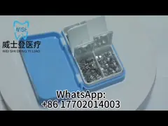 Non Convertible Single Molar Buccal Tube Dental Roth MBT Orthodontic Materials