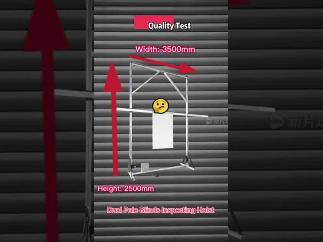 110v 120KG ローラーブラインド マシン 双極 ブラインド 検査 ハイスト マシン リフト 150KG 重量 ハイスト ローラーゼブラブラインド