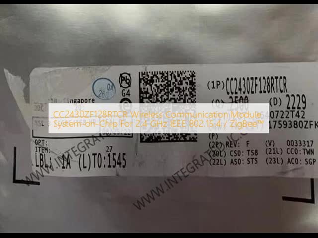 Módulo de Comunicação sem fio BCM43236BKML1GT Sistema de RF de banda dupla de chip único