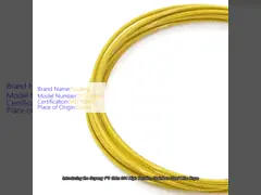 1*9 1Mm 304 High Tension Stainless Steel Wire Rope With PVC Nylon Coating