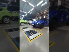 3 in 1 (axle load.Roller brake tester, side slip tester)