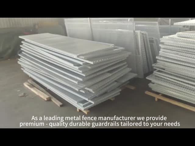 Stainless Steel PVC Guardrail Wire Mesh Fence Corrosion Resistance For Site Protection