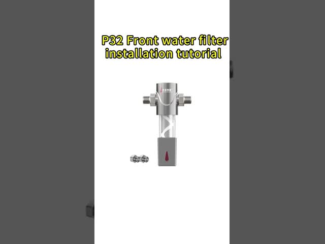 5 Tons Large Flow Whole House Sediment Filter Household Tap Water Filter System