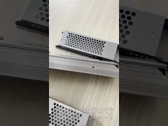 Custome 60 × 35mm Solar Panel Aluminium Frame Electrophoresis Aluminum Extrusion Profiles