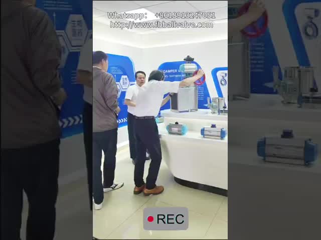 空気駆動ボールバルブ パンエムアクチュエータ 双方向 バット 溶接