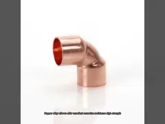Fittings per tubi di rame metallico e nichel ASME B36.19 LR/SR 2 pollici Sch10s 90 gradi