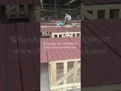 Split Tiles Exterior Thin Brick Red Effect Cladding Easy Construction