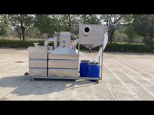 Hi-Tech Oil Water Separator Equipment 500L/Hour for Food / Beverage Factory