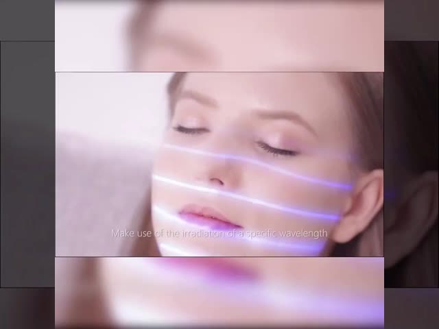 7 cores de máscara facial LED para tratamento de acne Rejuvenescimento da pele remoção de rugas