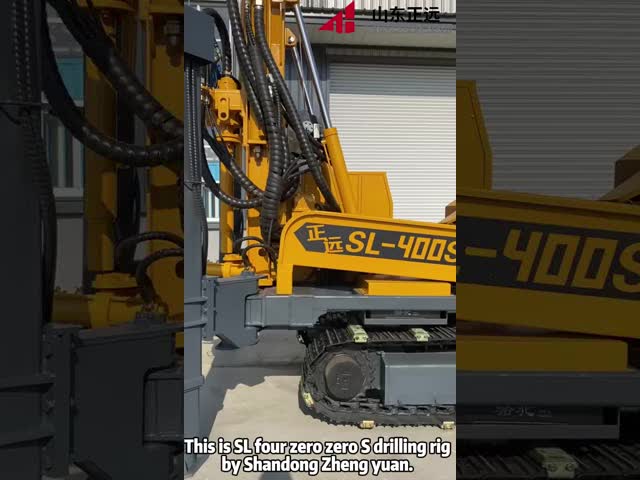 Driven by Diesel Engine Hydraulic Air Compressor Water Well Drilling Rig