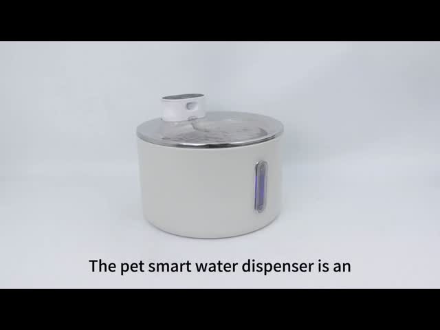 新しい製品 スマート自動ペットフィッダー 猫や犬のための水分配給器
