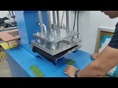 China Precision Silicone Label Machines and Rubber Label Making Machines for Workwear Labels supplier
