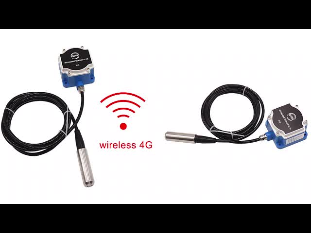 4G Wireless Water Fuel Tank Liquid Level Sensor Transmitter