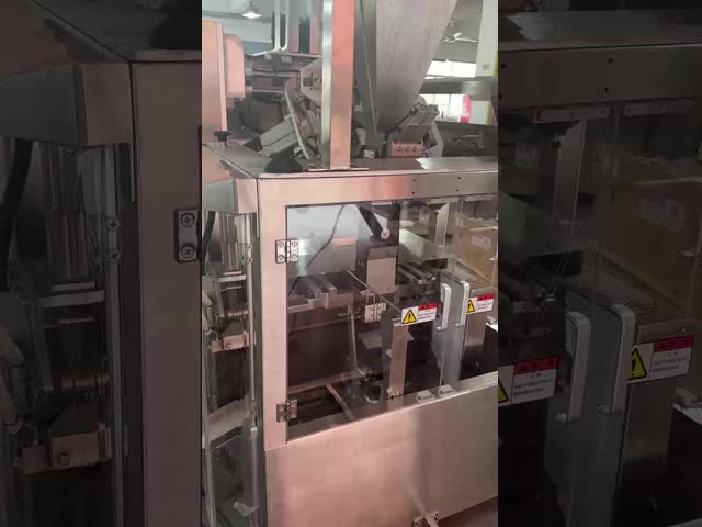 自動垂直高速包装機ライン