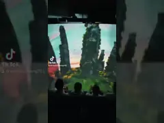 High-Brightness VR Dome Cinema with 6800 ANSI Lumens for 4-20 Players and 150 Degrees Vertical Perspective