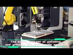 Automatische Poliermaschine für Zinklegierung, Aluminiumlegierung, Kupfer, Eisen, Edelstahl, können wir tun!