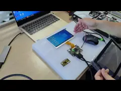 7インチタッチPCAPスクリーンとUSBコントローラ