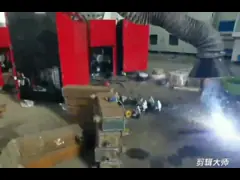 Antifire Welding Fume Extractor Workshop 3kw Fume Extraction System With Flexible Inhalation Arm