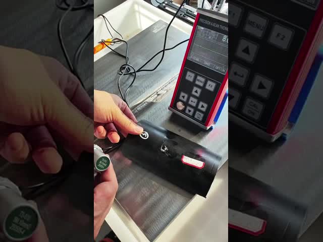 スキャン B スキャン 0.001mm htigh解像度 穿透コーティング超音波厚み計
