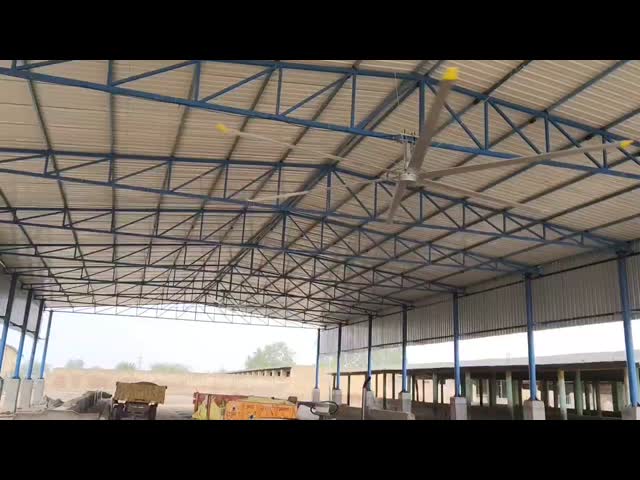 Dispositivos mais frescos industriais do ar do ventilador de fã do teto da oficina de 1.5KW Hvls