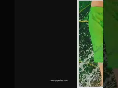 100% Polyester Brushed Peach Skin Beach Pants Waterproof Printed Fabric