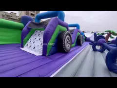 30x30m Công viên giải trí Bounce lớn Công viên giải trí nổi Bounce House Play Area Game