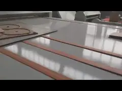 380v/50hz Flatbed Die Cutting Machine Corrugated Carton Box Cardboard