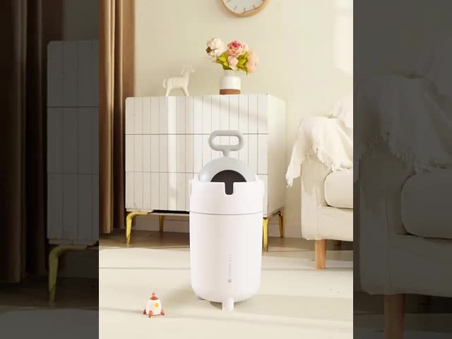 Odour Free Twist and Click Advanced Baby Geniee Diaper Pail Nappy Bin Baby Diaper Trash Bin